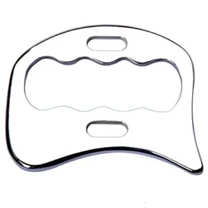 FeelFree Sport Stainless Steel Gua Sha Scraping Massage Tool-Muscle Scraper - Soft Tissue Mobilization,Physical Therapy for Back, Legs, Arms…