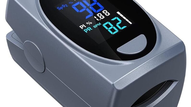 Fingertip Pulse Oximeter - Heart Rate & SpO2 Monitor