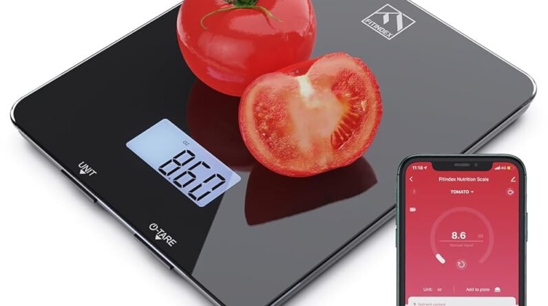 FITINDEX Food Scale: Smart Nutrition Scales