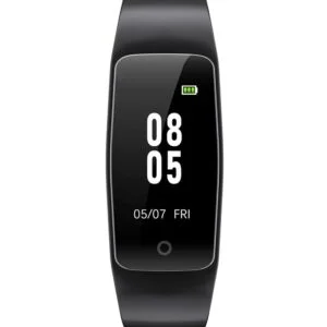 GRV Fitness Tracker Non Bluetooth Fitness Watch No App No Phone Required Waterproof Pedometer Watch with Steps Calories Counter Sleep Tracker for Men Women Parents (Black)