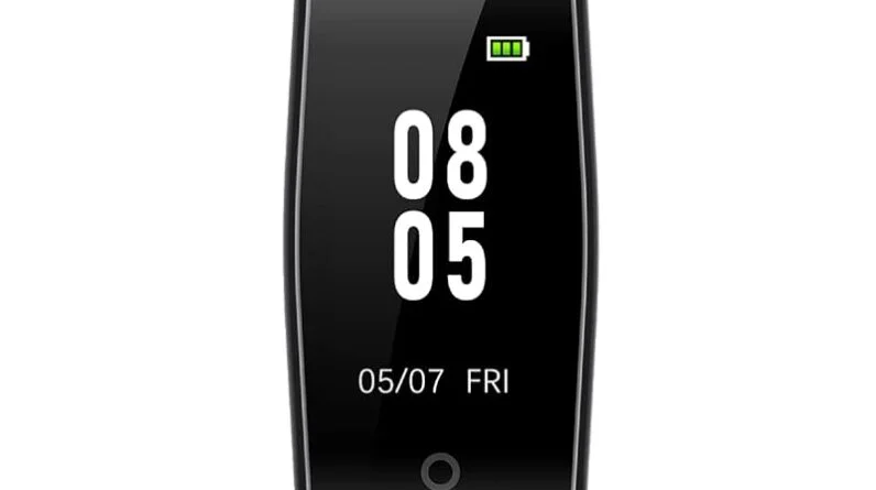 GRV Fitness Tracker Non Bluetooth Fitness Watch No App No Phone Required Waterproof Pedometer Watch with Steps Calories Counter Sleep Tracker for Men Women Parents (Black)