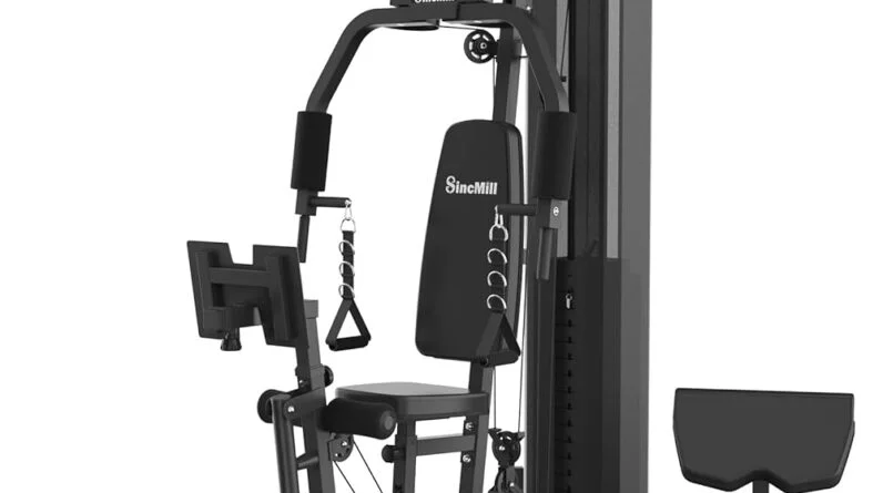 Home Gym SCM-1148L 148LB Multifunctional Full Body Home Gym Equipment for Home Workout Equipment Exercise Equipment Fitness Equipment SincMill