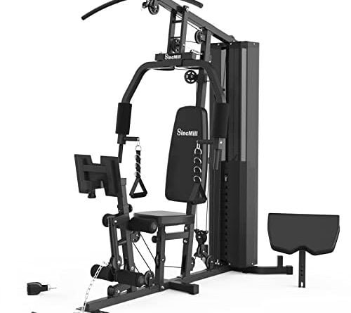 Home Gym SCM-1148L 148LB Multifunctional Full Body Home Gym Equipment for Home Workout Equipment Exercise Equipment Fitness Equipment SincMill