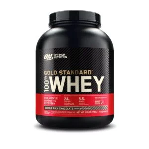 ON Gold Standard Whey Protein Powder- Double Rich Chocolate, 5lb