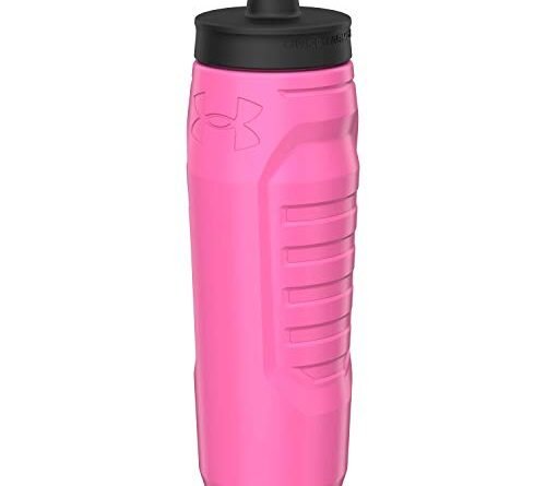 UNDER ARMOUR 32oz Sideline Squeeze Cerise, Polyester