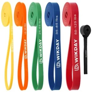 WIKDAY Resistance Bands - Complete Set
