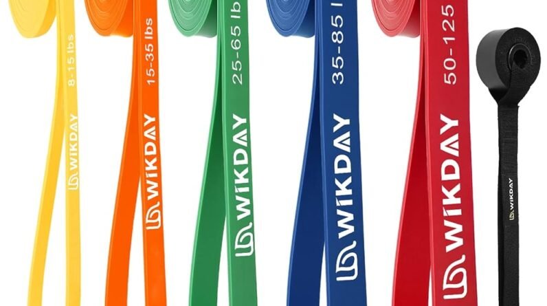 WIKDAY Resistance Bands - Complete Set